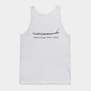 United Airlines 747-100 Friend Ship Tee Shirt Version Tank Top